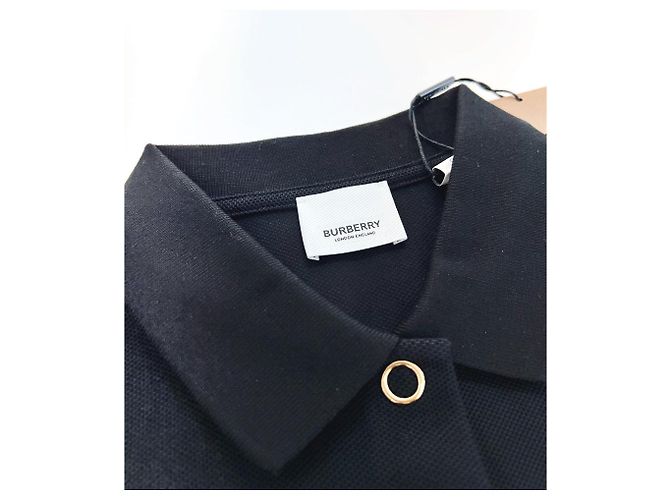 Burberry Polo para mujer Malleco TB Black stamp Negro - vista 7