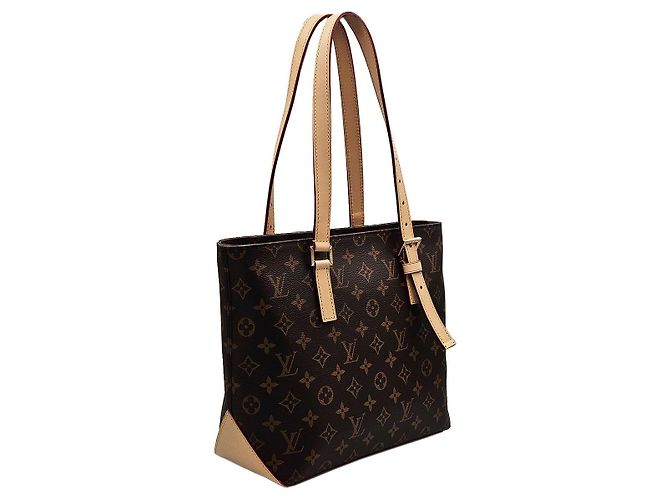 Louis Vuitton Borsa a Spalla Piano in Tela Monogram Nero - vista 4
