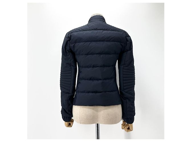 Prada Giacca imbottita stile biker da donna Blu - vista 6