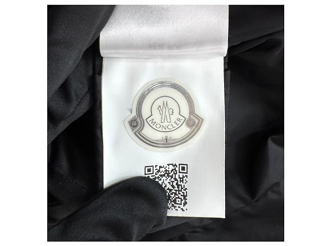 Moncler Clion Gefütterte Damenjacke mit Fuchspelz schwarz - Ansicht 11