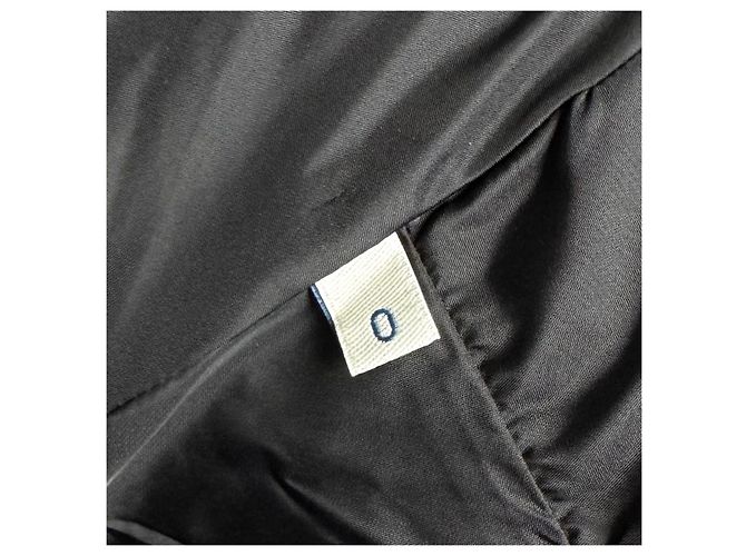 Moncler Clion Gefütterte Damenjacke mit Fuchspelz schwarz - Ansicht 12