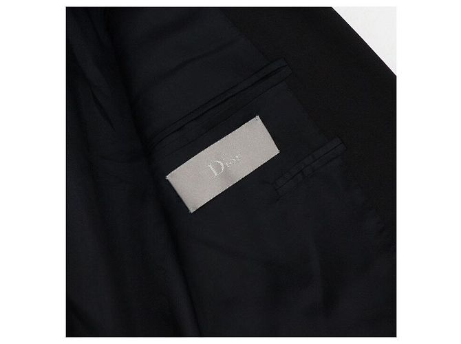 Dior Men's Black Wool Blazer Jacket - view 6