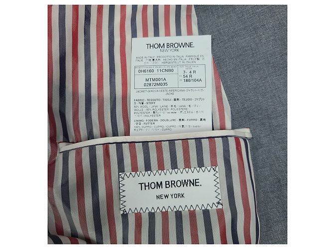 Thom Browne Completo grigio Marrone - vista 8