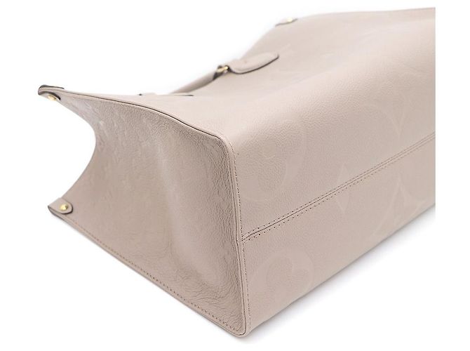 Louis Vuitton Borsa Tote e Borsa a Spalla Monogram Empreinte Turttle OnTheGo MM Arancione - vista 4