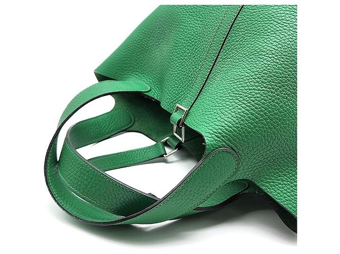Hermès Lock Picotin Verde - vista 6