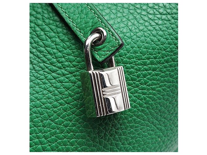 Hermès Lock Picotin Verde - vista 8