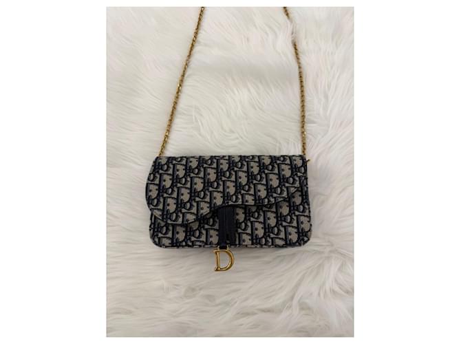 Dior Borsa a tracolla con catena Saddle Multicolore - vista 2