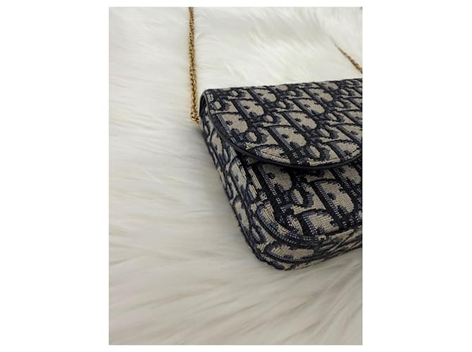 Dior Borsa a tracolla con catena Saddle Multicolore - vista 8