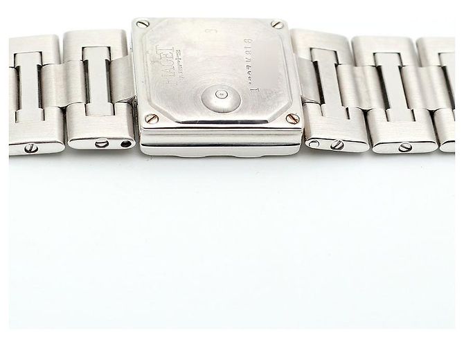 Piaget Reloj Pulsera de Oro Pequeño Reloj de Oro Blanco Joya de Ónix Bisel de Diamantes Tras-engastado - vista 13