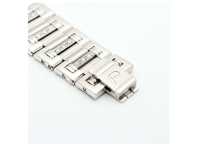 Piaget Reloj Pulsera de Oro Pequeño Reloj de Oro Blanco Joya de Ónix Bisel de Diamantes Tras-engastado - vista 17