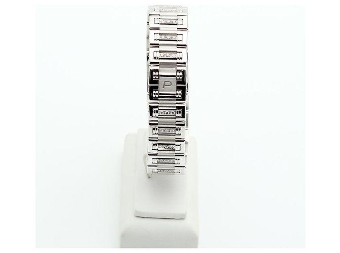Piaget Reloj Pulsera de Oro Pequeño Reloj de Oro Blanco Joya de Ónix Bisel de Diamantes Tras-engastado - vista 6