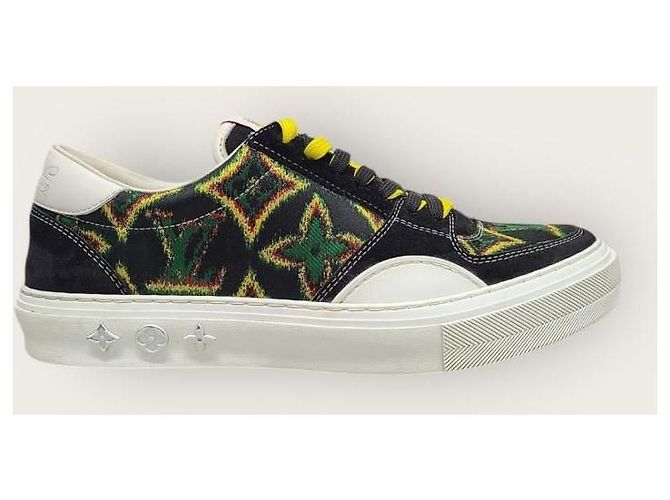 Louis Vuitton Sneaker LV Ollie in jacquard monogram Nero - vista 2