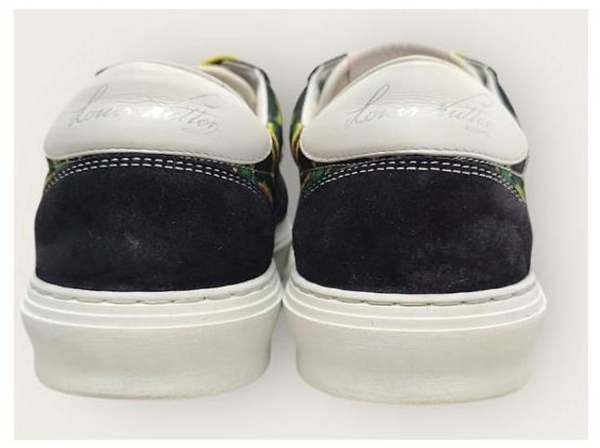 Louis Vuitton Sneaker LV Ollie in jacquard monogram Nero - vista 7