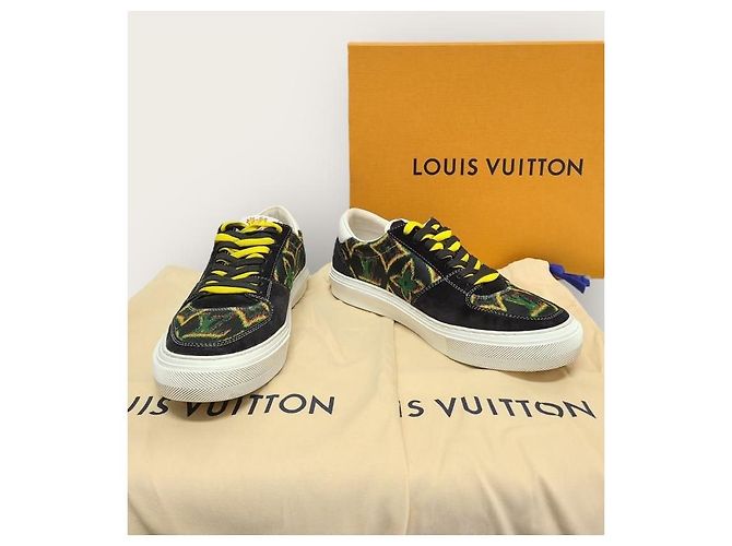 Louis Vuitton Sneaker LV Ollie in jacquard monogram Nero - vista 8