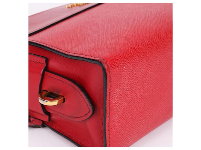 Prada Piccola borsa a tracolla Esplanade rossa Rosso - vista 10
