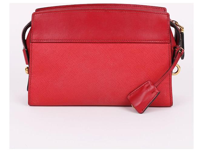 Prada Piccola borsa a tracolla Esplanade rossa Rosso - vista 5