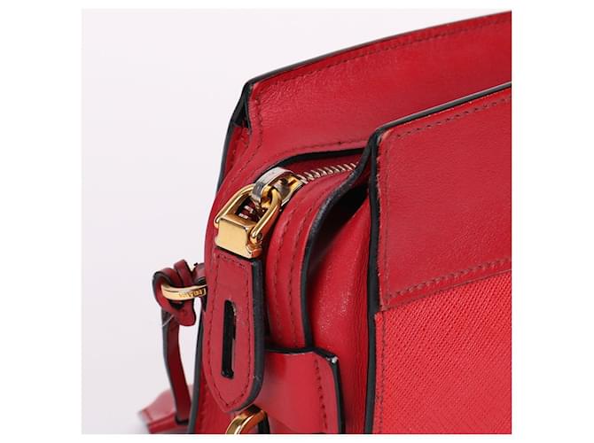 Prada Piccola borsa a tracolla Esplanade rossa Rosso - vista 6