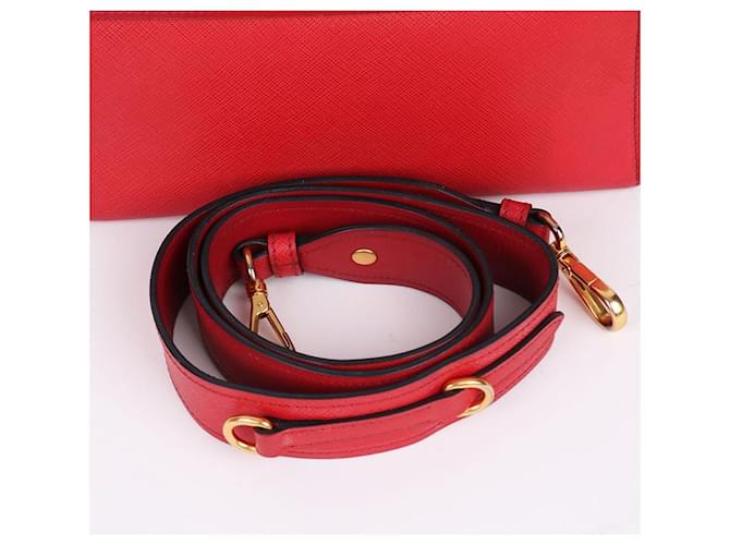 Prada Piccola borsa a tracolla Esplanade rossa Rosso - vista 8