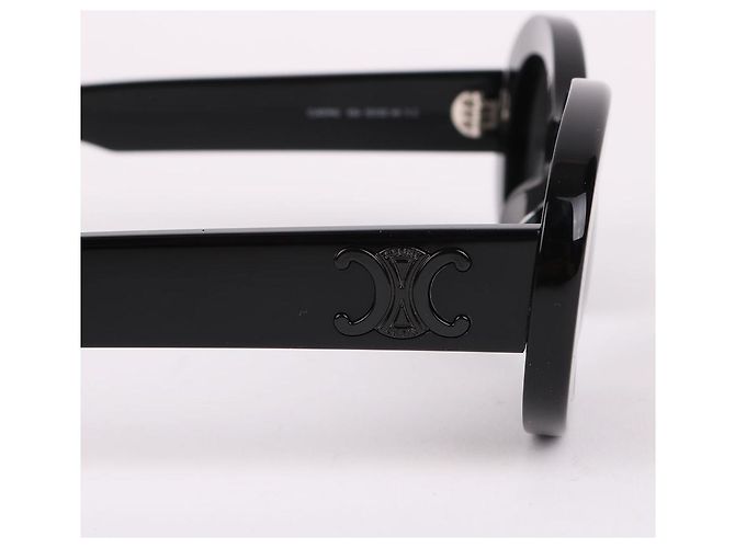 Céline Gafas de sol Triophe Black Logo Negro - vista 5