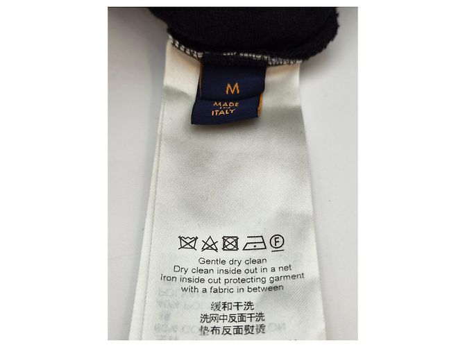 Louis Vuitton Crewneck Multi Signature Schwarz Zustand - Ansicht 14