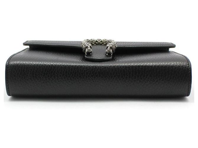 Gucci Dionysus Mini Crossbody Bag aus schwarzem Leder - Ansicht 5