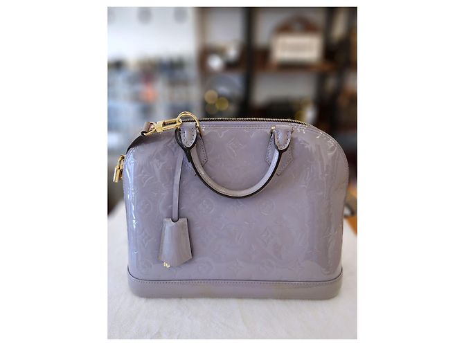 Louis Vuitton Vernis Monogram Alma PM Lila - Ansicht 8
