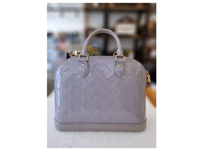 Louis Vuitton Vernis Monogram Alma PM Lila - Ansicht 9