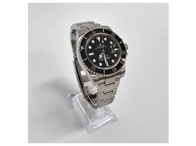 Rolex Relógio Submariner de aço para homem Prata - vista 12