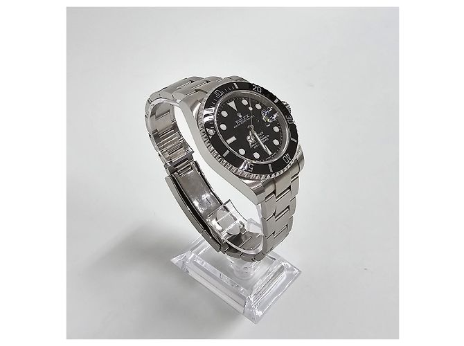 Rolex Relógio Submariner de aço para homem Prata - vista 13
