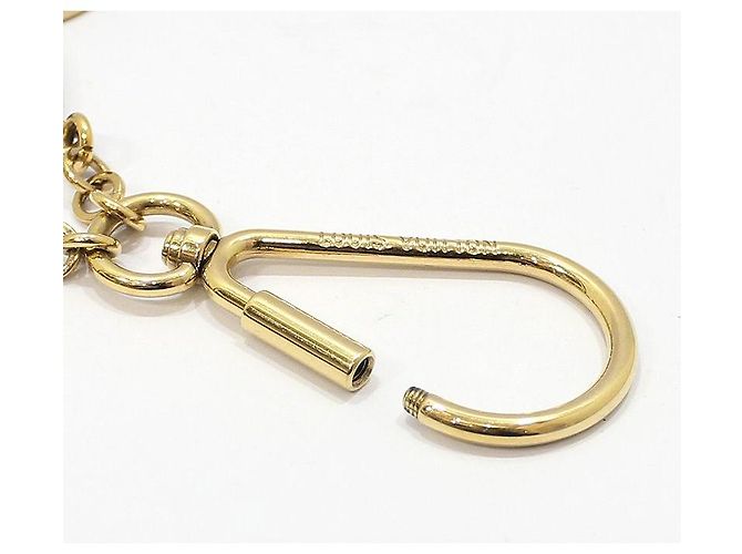 Louis Vuitton Portachiavi Pendente per Borsa Puzzle Flower D'oro - vista 4