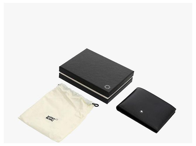 Montblanc Portafoglio bifold Meisterstück da uomo Nero - vista 10