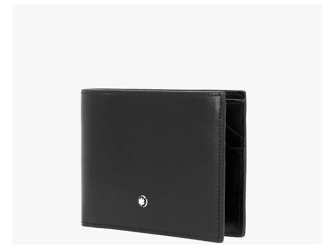 Montblanc Portafoglio bifold Meisterstück da uomo Nero - vista 5