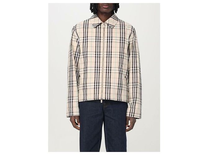 Burberry Veste Harrington en coton Check - vue 4
