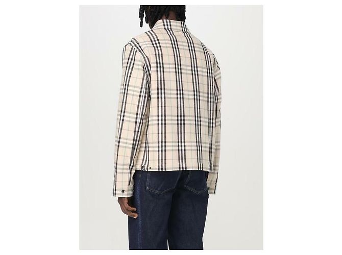 Burberry Veste Harrington en coton Check - vue 6