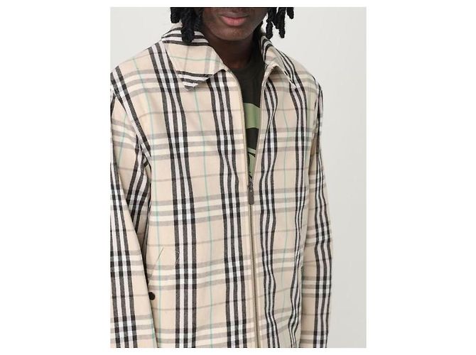 Burberry Veste Harrington en coton Check - vue 8