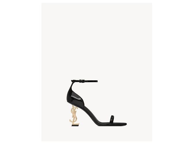 Saint Laurent Sandali Opium Nero - vista 4