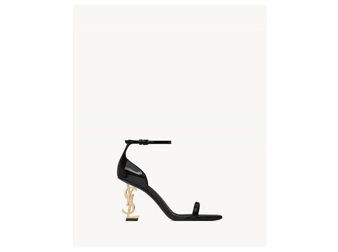 Saint Laurent Sandali Opium Nero - vista 5