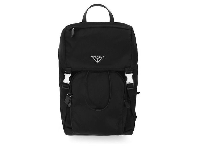 Prada Zaino in Re-nylon Tessuto Black Nero - vista 3