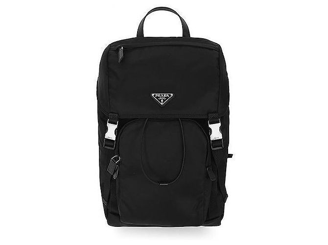 Prada Zaino in Re-nylon Tessuto Black Nero - vista 4
