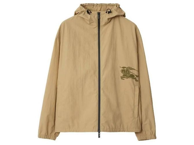 Burberry Nylon-Baumwoll-Jacke Orange - Ansicht 4