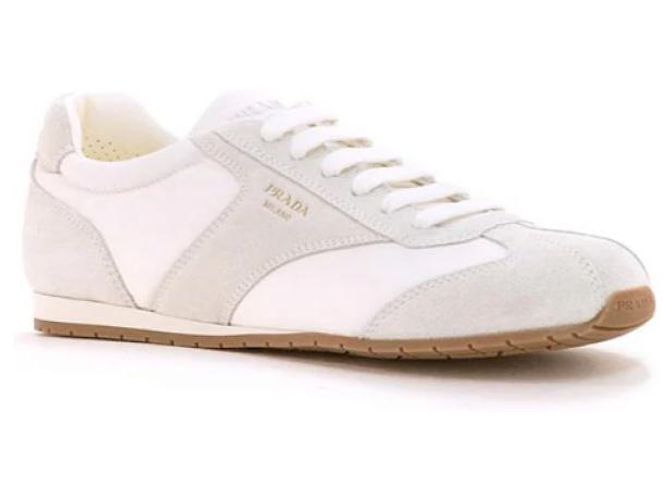 Prada Zapatillas de ante y nailon - vista 4