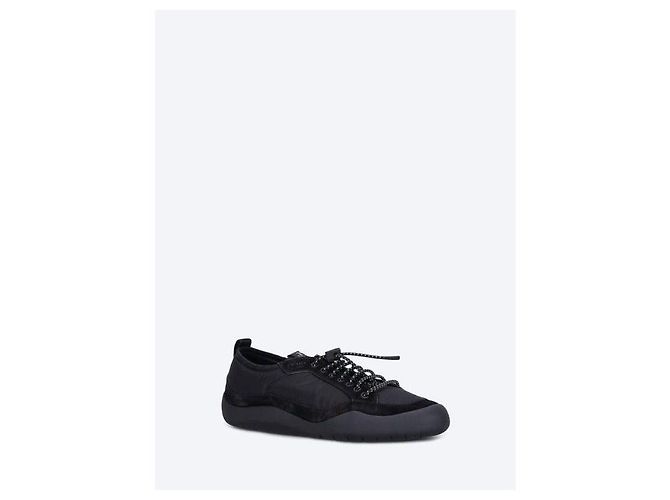 Prada Baskets Speedlock en polyester recyclé et daim - vue 5