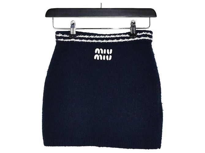 Miu Miu Mini saia de cashmere e seda - vista 3