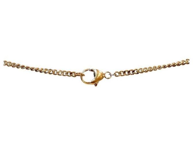 Chanel Cubic CC Gold Halskette Golden - Ansicht 3