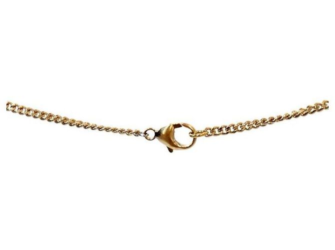 Chanel Cubic CC Gold Halskette Golden - Ansicht 4