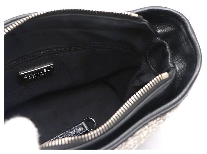 Chanel Borsa a Spalla e Borsa Hobo Gabrielle Sequin Small Chain Bianco - vista 7