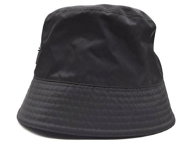 Prada Cappello bucket in nylon Nero - vista 2