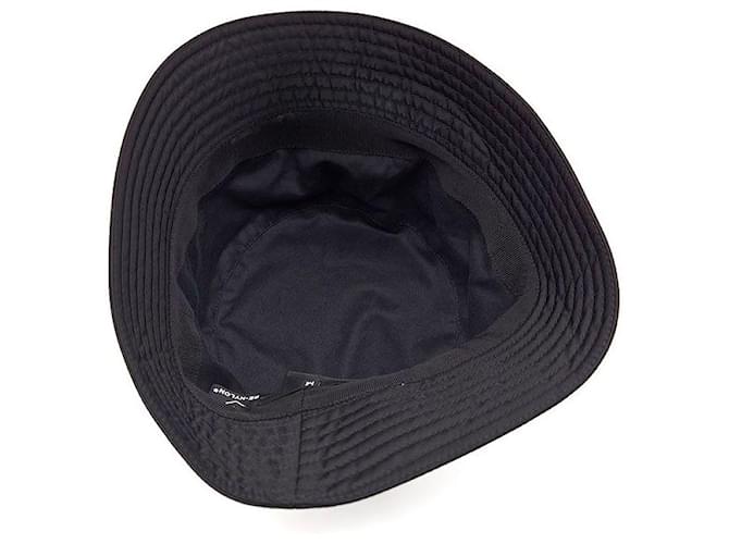 Prada Cappello bucket in nylon Nero - vista 4