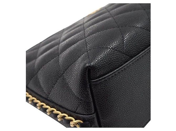 Chanel Pochette con catena Caviar Nero - vista 6