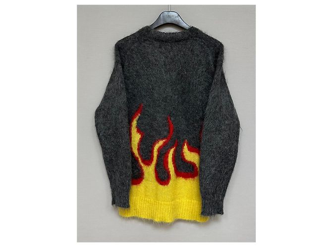 Suéter de malha Prada Flame Multicor - vista 4